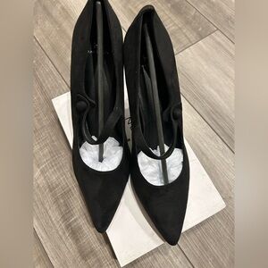 Halston Heritage Black Heels